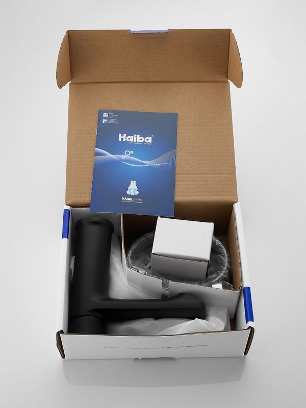 Смеситель для раковины Haiba HB10719-7 черный