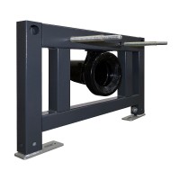 Унитаз подвесной AZARIO AZ-101C безободковый, с монтажной рамой, глянцевый белый