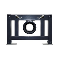 Унитаз подвесной AZARIO AZ-101C безободковый, с монтажной рамой, глянцевый белый