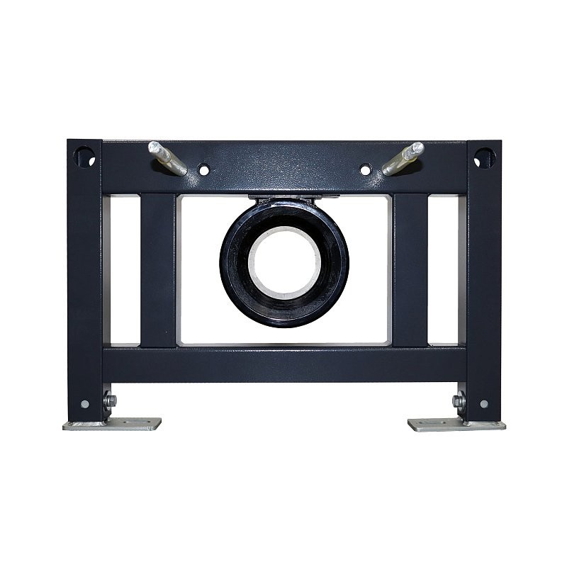 Унитаз подвесной AZARIO AZ-101C безободковый, с монтажной рамой, глянцевый белый