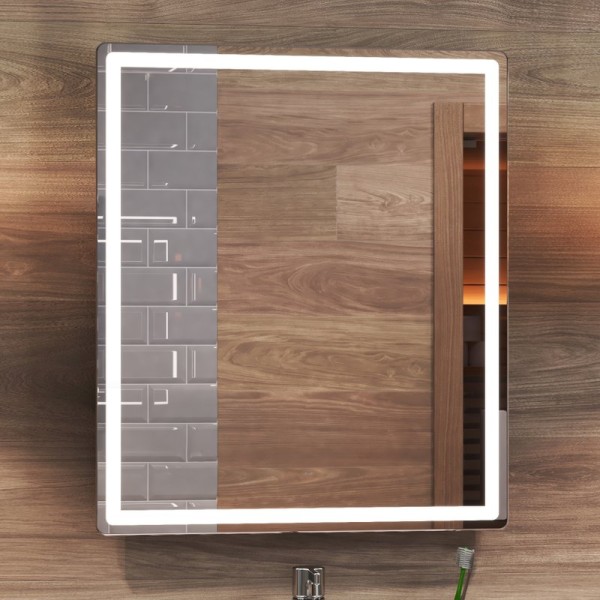 Зеркало Vigo Geometry Сlassic 60 с подсветкой