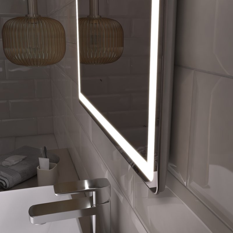 Зеркало Vigo Geometry Сlassic 60 с подсветкой