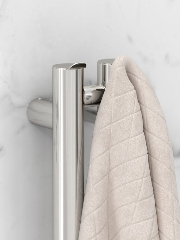 Полотенцесушитель электрический Сунержа Нюанс 4.0 00-0881-1553 150x10 см, подключение справа, скрытое подключение справа, без покрытия, I-образный