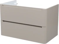 Тумба с раковиной IDDIS Edifice 80 подвесная, капучино, раковина 0108000i28