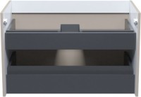 Тумба с раковиной IDDIS Edifice 80 подвесная, капучино, раковина 0108000i28