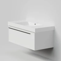 Тумба с раковиной La Fenice Elba 100 подвесная, bianca, раковина Cubo 100
