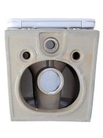 Унитаз подвесной AZARIO Cascad AZ-10002 безободковый, с микролифтом, глянцевый белый