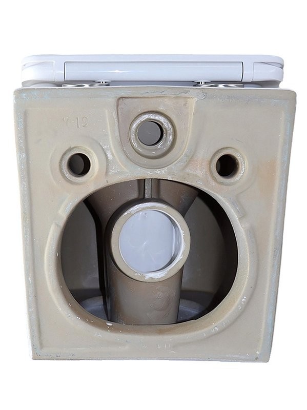 Унитаз подвесной AZARIO Cascad AZ-10002 безободковый, с микролифтом, глянцевый белый