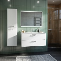 Тумба с раковиной IDDIS Brick 100