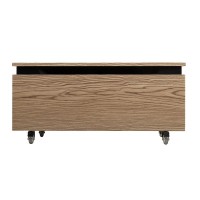 Тумба с раковиной Cezares Slider 80 подвесная, 2 ящика, дуб тангент