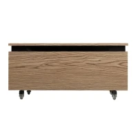 Тумба с раковиной Cezares Slider 80 подвесная, 2 ящика, дуб тангент