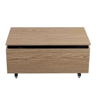 Тумба с раковиной Cezares Slider 80 подвесная, 2 ящика, дуб тангент