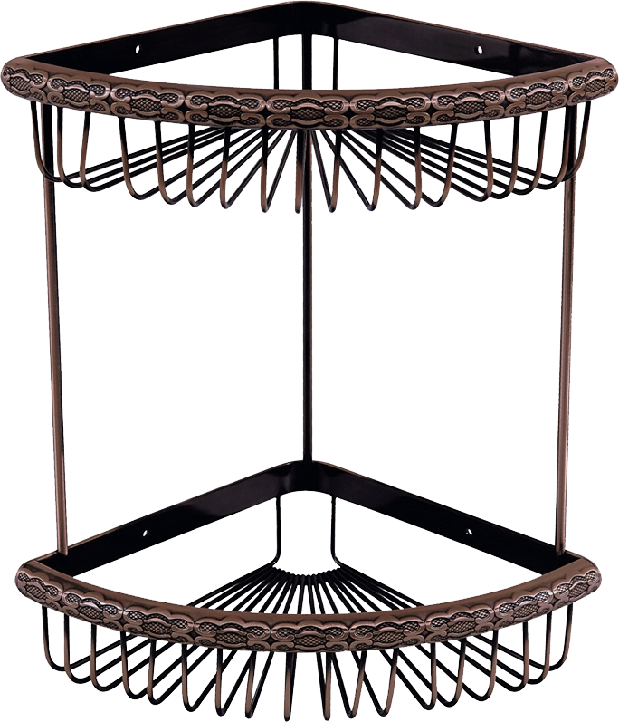 Полка Lemark Jasmine LM6682ORB черная бронза