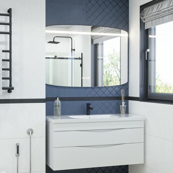 Мебель для ванной комнаты Caprigo Lento 120 белая