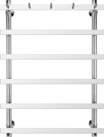 Полотенцесушитель водяной Secado Понтида 1 К 80x60 см, хром, лесенка