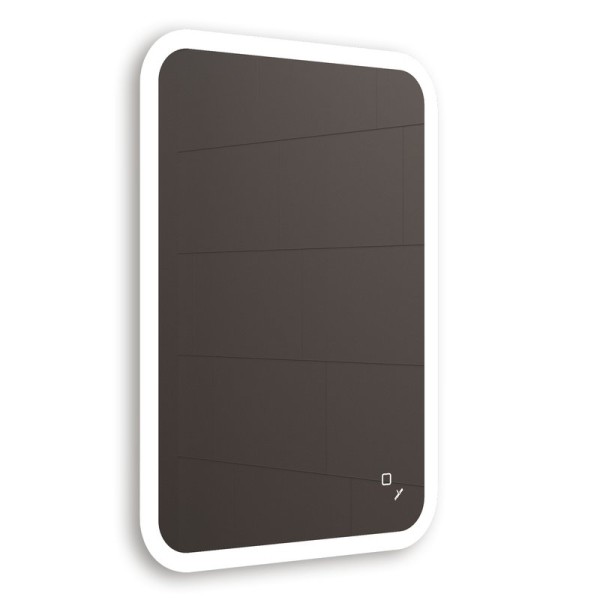 Зеркало MIXLINE "Колорит" ЭКОНОМ 500*700 (ШВ) сенсорный выкл, светодиодная подсветка, универс.крепеж