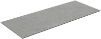 Консоль с раковиной KERAMA MARAZZI Plaza Next 120 подвесная, с раковиной PLR.wb.55.02, черная матовая, серый камень