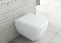 Унитаз подвесной VitrA Shift 7742B003-0075 с микролифтом + Крышка-сиденье VitrA Shift 91-003-009 с микролифтом, петли хром