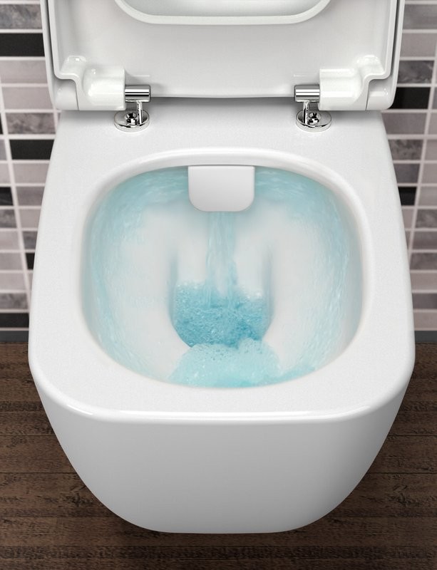 Унитаз подвесной VitrA Shift 7742B003-0075 с микролифтом + Крышка-сиденье VitrA Shift 91-003-009 с микролифтом, петли хром