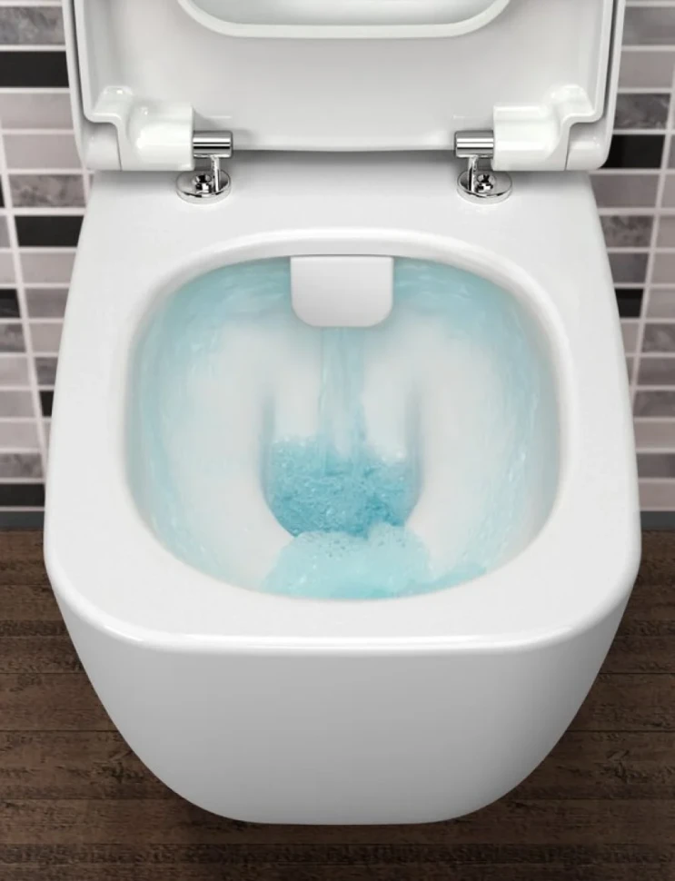 Унитаз подвесной VitrA Shift 7742B003-0075 с микролифтом + Крышка-сиденье VitrA Shift 91-003-009 с микролифтом, петли хром