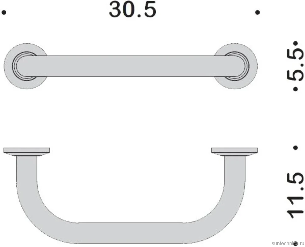 Поручень Colombo Design Complementi В9720.000