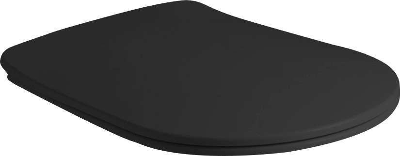 Унитаз подвесной Kerasan Nolita черный матовый