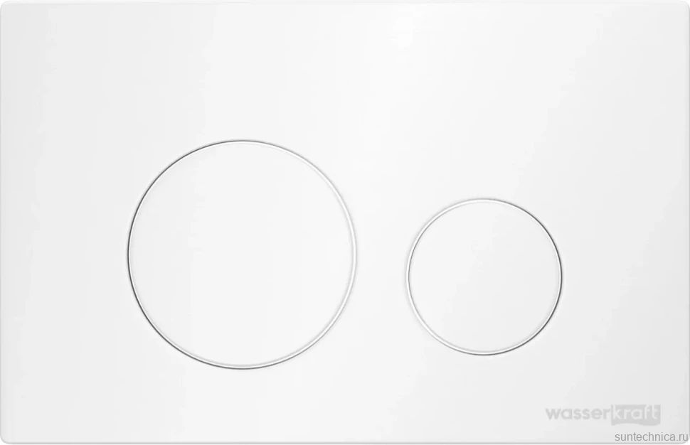 Система инсталляции для унитазов Wasserkraft Alme 15TLT.010.ME.WH02 с кнопкой смыва белой