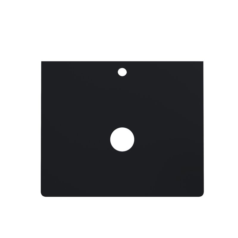 Тумба с раковиной Grossman Norma 60 подвесная, белый глянец, столешница черная