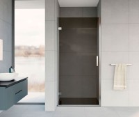Душевая дверь в нишу Vincea Flex VDP-1F900CG 90 см, хром, стекло тонированное