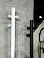 Полотенцесушитель электрический Boheme Uno 726-MW 150x12, matt white