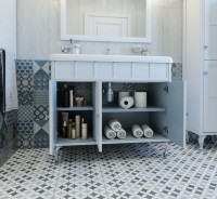 Тумба с раковиной Caprigo Borgo 120 белая