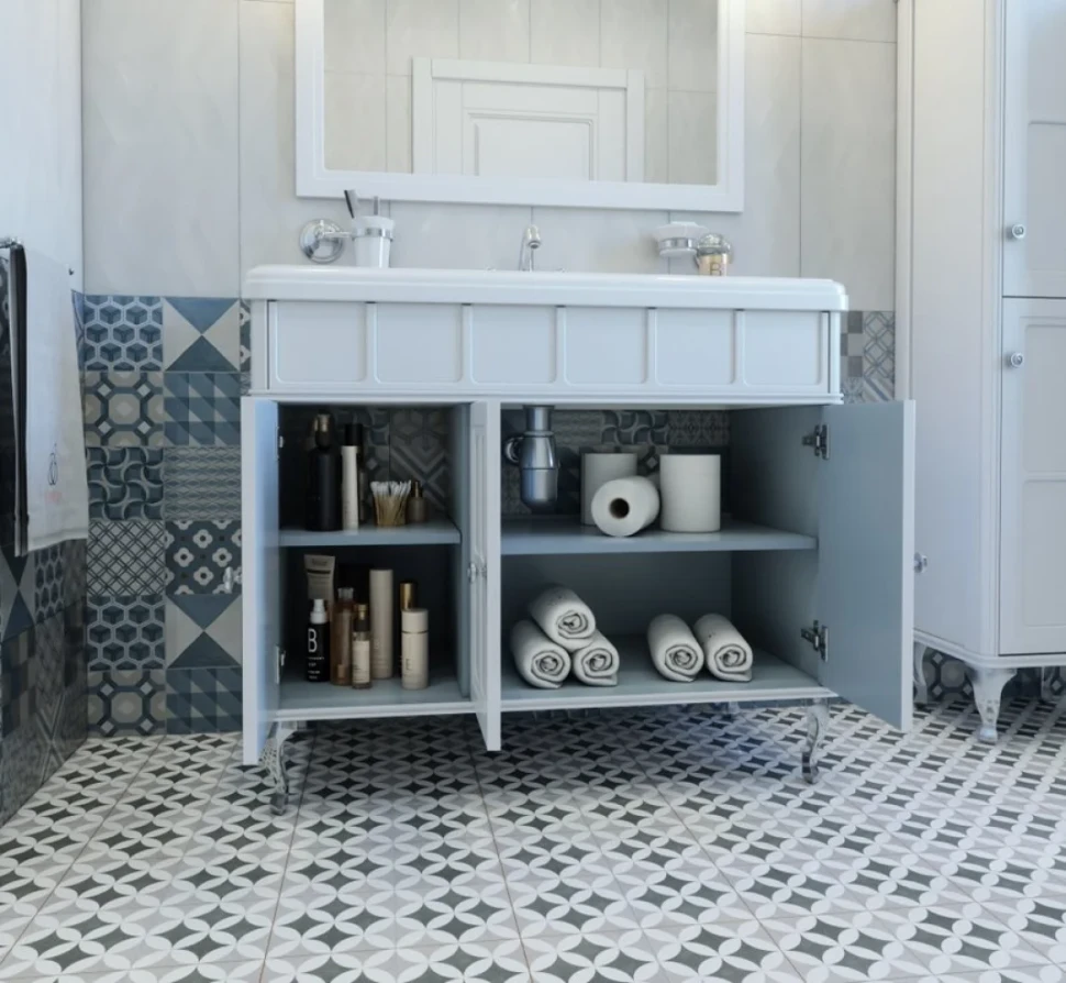 Тумба с раковиной Caprigo Borgo 120 белая