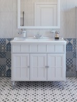 Тумба с раковиной Caprigo Borgo 33427-021.000.00.05 100 белая