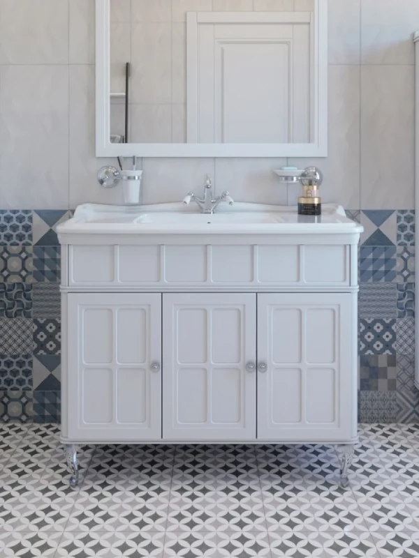 Тумба с раковиной Caprigo Borgo 33427-021.000.00.05 100 белая