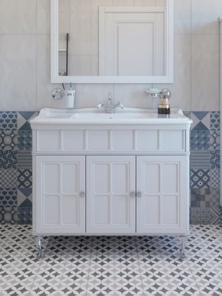 Тумба с раковиной Caprigo Borgo 33427-021.000.00.05 100 белая