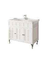 Тумба с раковиной Caprigo Borgo 33427-021.000.00.05 100 белая Тумба с раковиной Caprigo Borgo 33427-021.000.00.05 100 белая