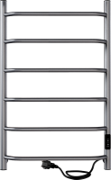 Полотенцесушитель электрический Indigo Roof Lux LCRLE80-50GFMRt graphite metallic