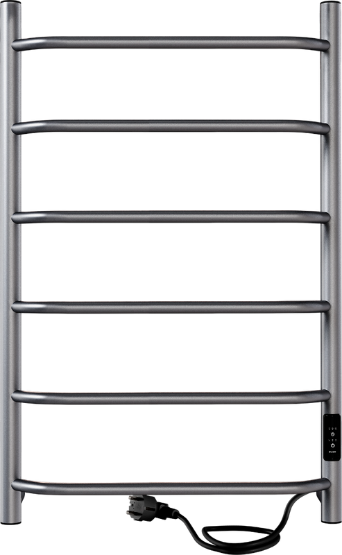 Полотенцесушитель электрический Indigo Roof Lux LCRLE80-50GFMRt graphite metallic