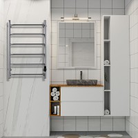 Полотенцесушитель электрический Indigo Roof Lux LCRLE80-50GFMRt graphite metallic