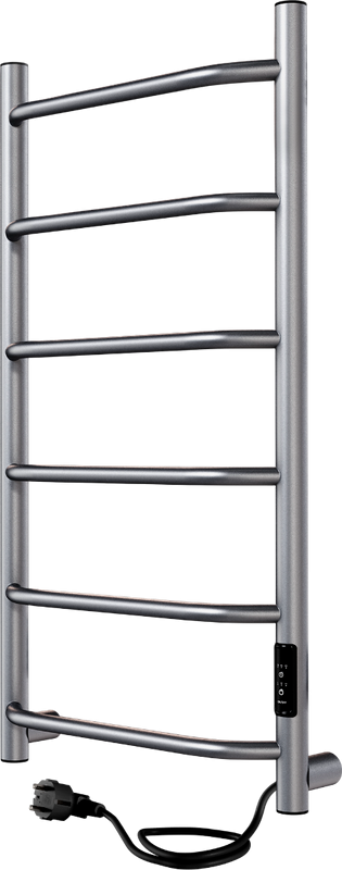 Полотенцесушитель электрический Indigo Roof Lux LCRLE80-50GFMRt graphite metallic