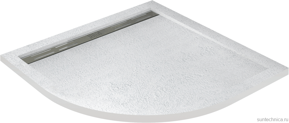 Поддон для душа Cezares TRAY-AS-R-100-30-W 100x100, с сифоном, белый