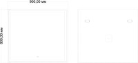 Мебель для ванной комнаты Art&Max Verona-Push 90 подвесная, kadena dark