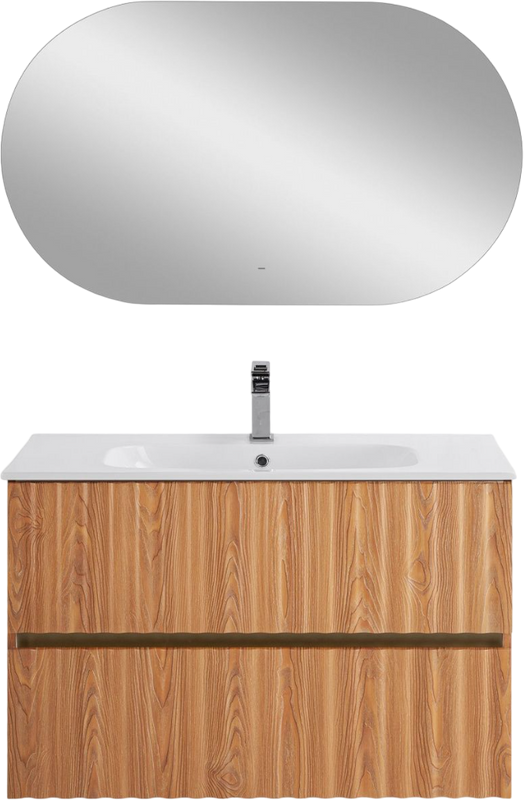 Мебель для ванной комнаты Art&Max Elegant 90 подвесная, бран