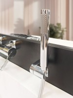 Смеситель для ванны с душем AltroBagno Unione 0220 Cr хром