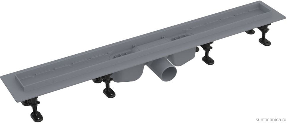 Душевой трап (лоток) AlcaPlast Optima APZ12-850 с опорами