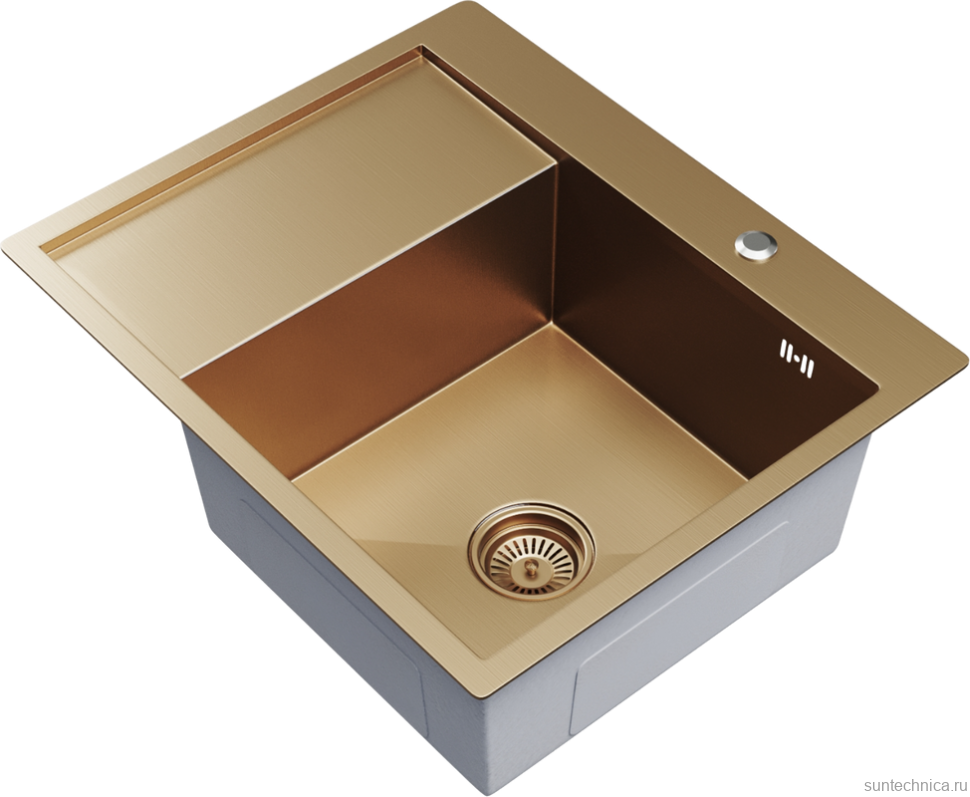 Мойка кухонная Mixline Pro 552928 R бронза