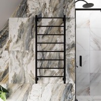 Полотенцесушитель электрический Grota Simple K RAL9005 EL 53х120, матовый черный