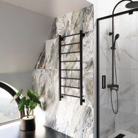 Полотенцесушитель электрический Grota Simple K RAL9005 EL 53х120, матовый черный