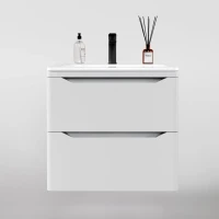 Мебель для ванной комнаты Style Line Марелла 60 подвесная, белая матовая