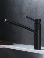 Смеситель для кухни Emar Quartz ЕС - 3011 black Смеситель для кухни Emar Quartz ЕС - 3011 black